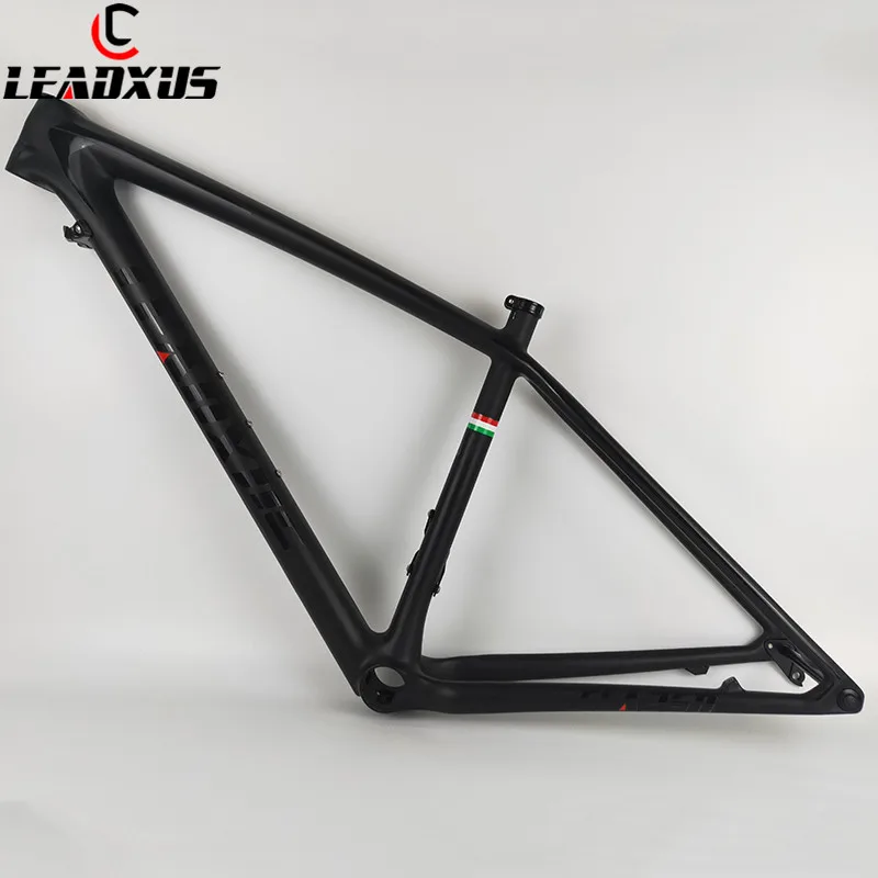 LEADXUS CLA350 только 850g 27.5er/650B 29er через мост MTB карбоновая рама T1000 углерода горного велосипеда зажим+ гарнитура+ через мост