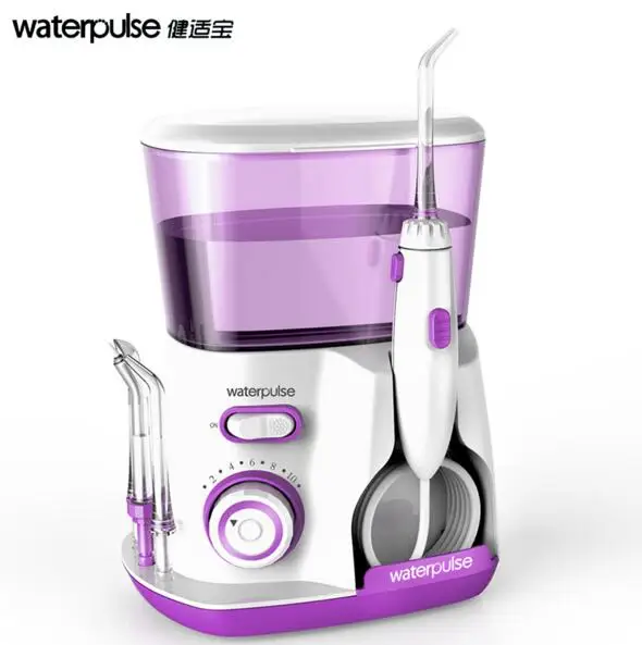Waterpulse Dental Water Flosser Oral Irrigator Waterpick Dental Floss Water Irrigation Jet Dental Tooth Floss V300g 8