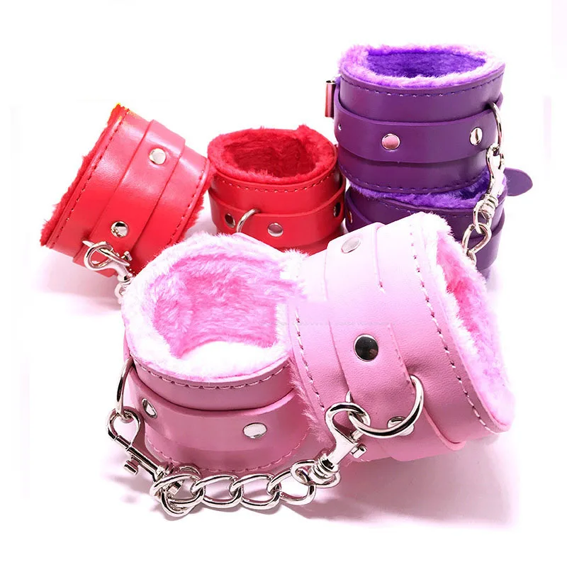

Night Toy Role Play Prop Cosplay Bondage Furry Handcuffs Couples Valentine's Day wedding bachelorette party decoration Supplies