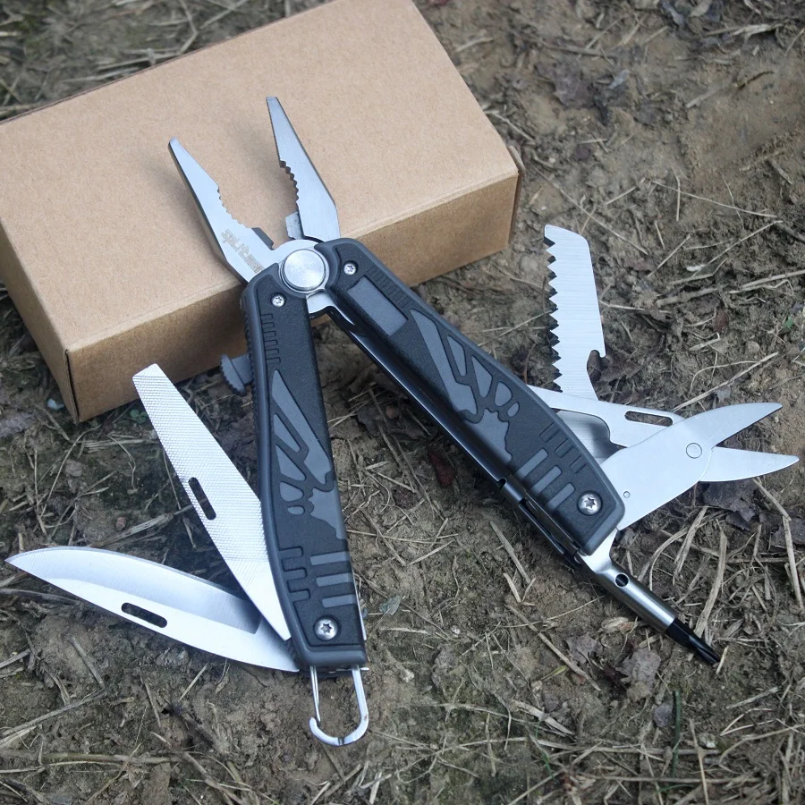 

Multifunctional Pocket Plier EDC Multitools Fishing Multi Knife Pliers Camping Outdoor Survival Tools Screwdriver Mini Scissors