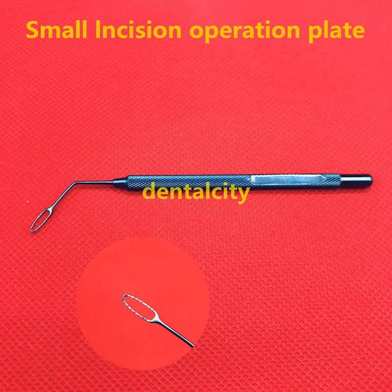 

11.5cm Titanium Left Small lncision operation plate ophthalmic surgical instruments