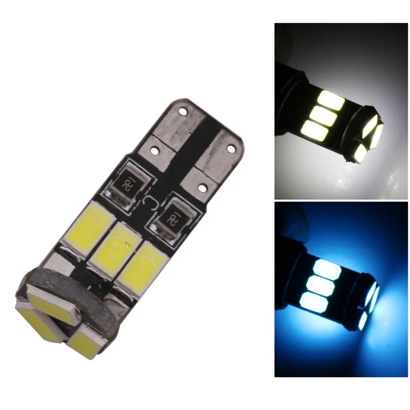 10pc T10 LED W5W Canbus Car Interior Light 9 LED 2835 SMD Light Dome