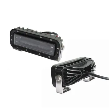 

1pair 10w LED Forklift Truck RED Line Warning Lamp Safety Working Light 10-80V IP68