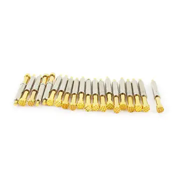 

20 Pcs PH-45H 5mm 12-Point Plum Tip Spring PCB ICT Testing Contact Probes Pin