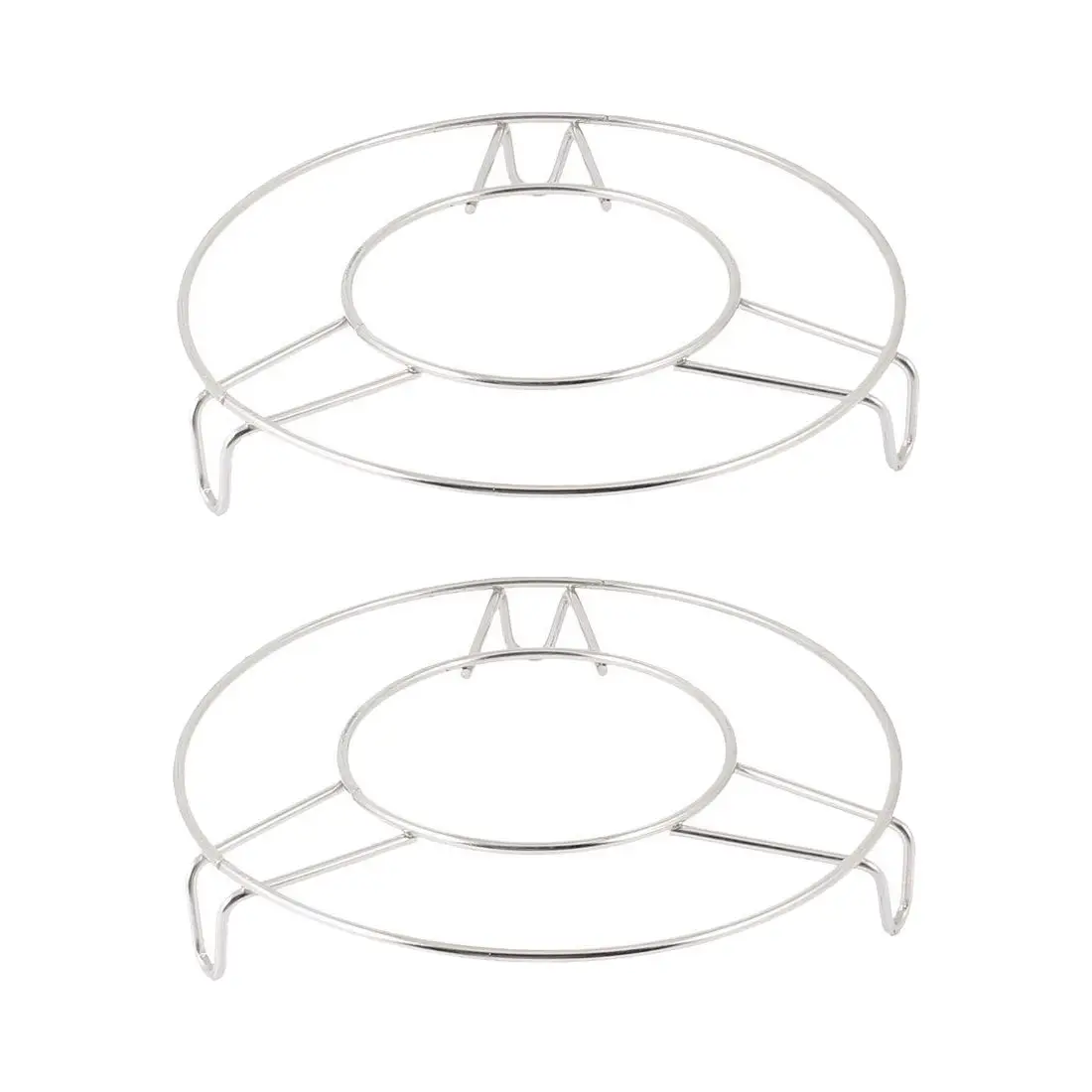 Круглая Пароварка из нержавеющей стали Стойка 6 дюймов диаметр 2 шт
