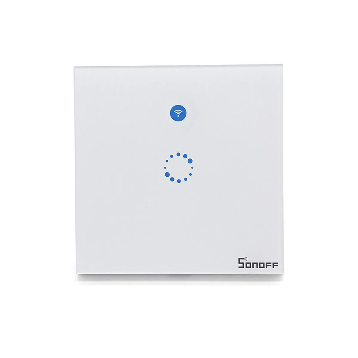 

SONOFF T1 EU Smart Wifi Wall Touch Light Switch 1 Gang 2 Gang Touch/WiFi/433 RF/APP Remote Smart Home Controller Work with Alexa