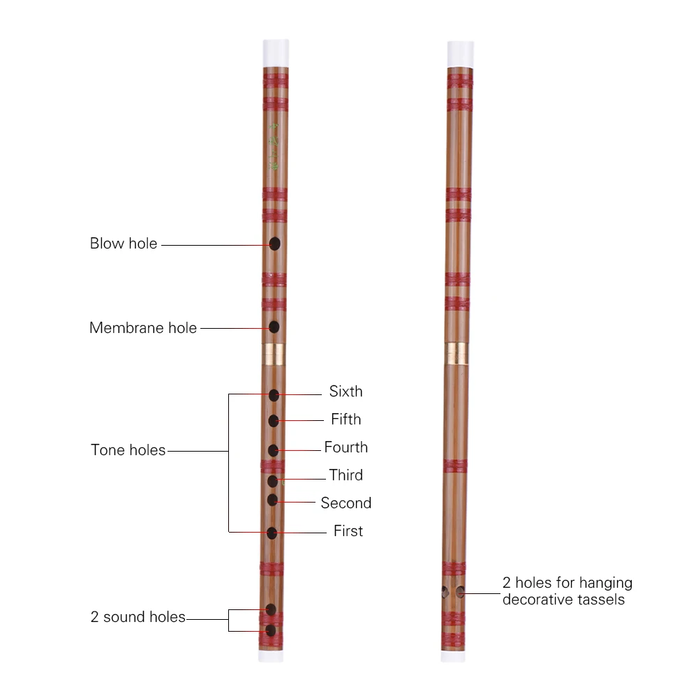 Профессиональный вставной горький бамбуковый флейта Dizi традиционный ручной китайский музыкальный духовой инструмент ключ D/E/F/G