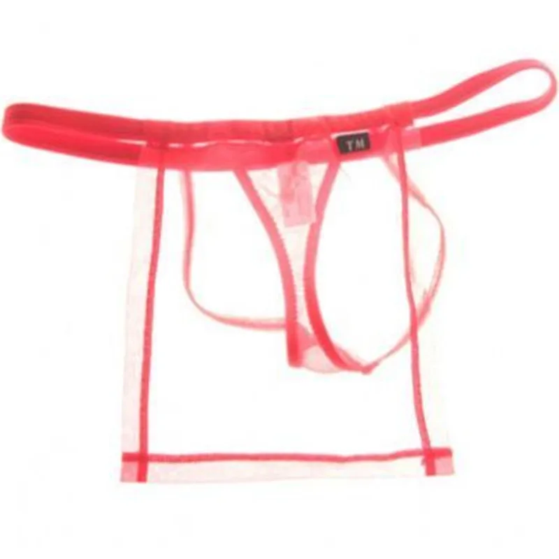 

2019 New High-Quality translucent Network Yarn Men Underwear Men's Jockstrap Sexy Gay Underwear Fashion Tanga Hombre Men Thongs