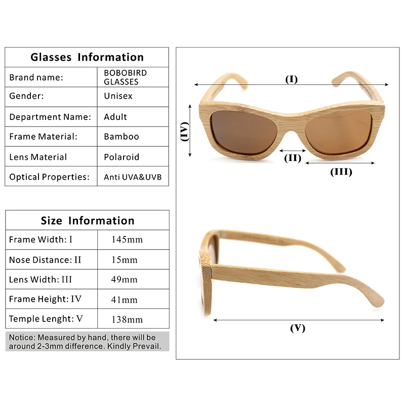 BOBO BIRD, натуральные бамбуковые солнцезащитные очки ручной работы, винтажные Поляризованные зеркальные линзы, очки gafas de sol