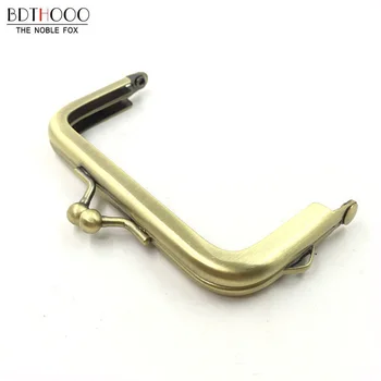 

8.5 cm Coin Purse Frame Copper Metal Purse Frames Kiss Clasp DIY Bag Parts Metal Frame Accessories for Bags