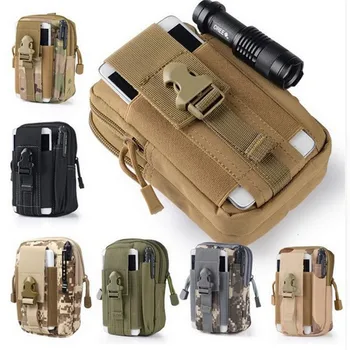 

Multifunction Outdoor Tactical Camping Climbing Bag Military Molle Hip Waist Belt Wallet Pouch Purse Phone Case Hiking Bag