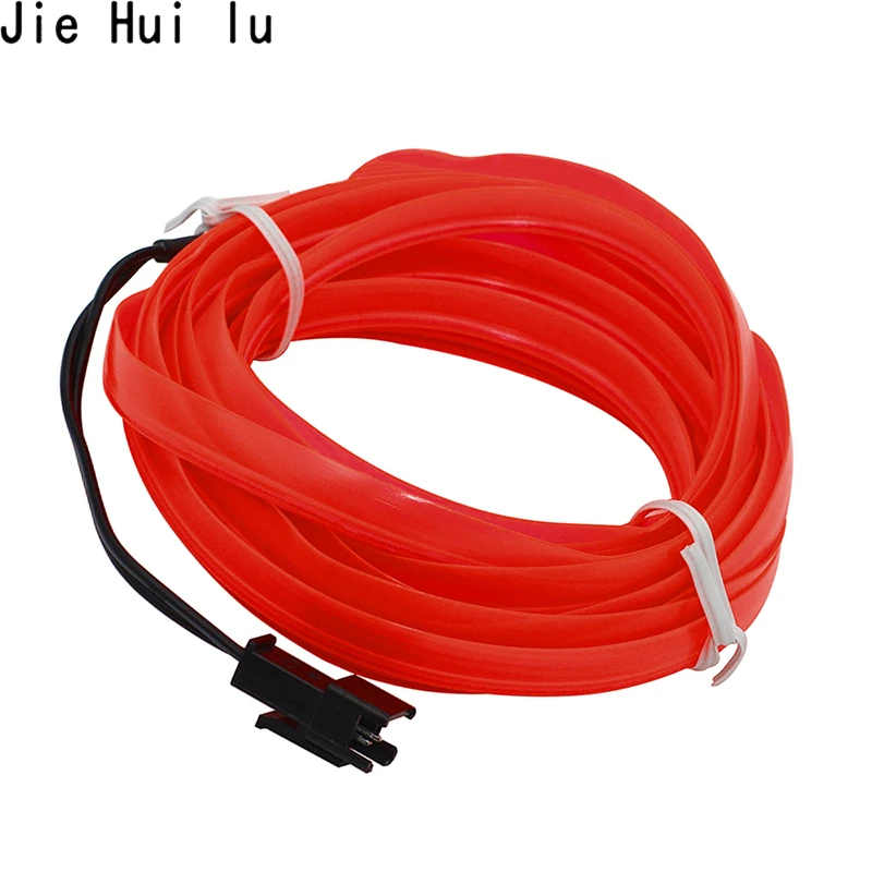 1 м/2 м/3 м/5 м автомобильное Внутреннее освещение авто светодиодная лента EL Wire Rope