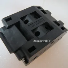 IC51-1004-814-19 QFP100 burn-в гнездо золотое покрытие тестовая плата для интегральных схем сиденье Тесты гнездо Тесты скамья