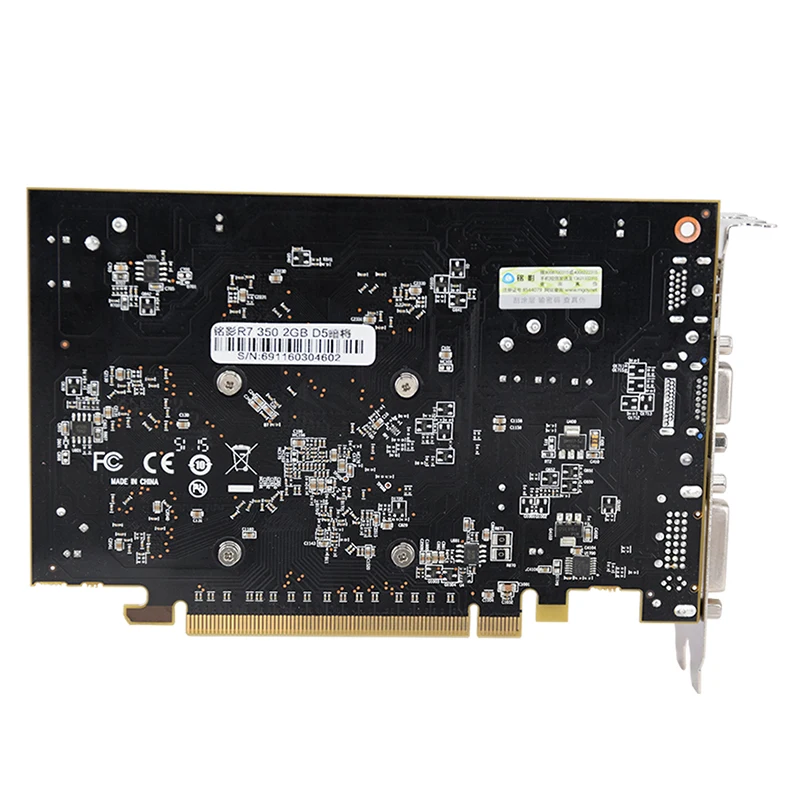 Темнее R7 350 игровая видеокарта Radeon 2G DDR5 DirectX12 512SP бесшумный радиатор 3 года