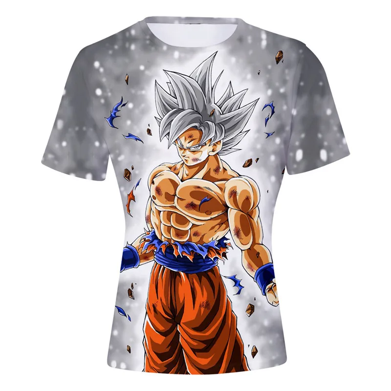 

Anime DRAGON BALL Son Goku Costume Cosplay T-shirt 3D printing Costumes