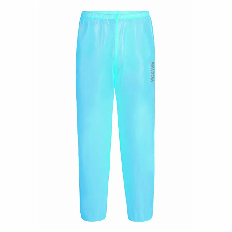 

WOSAWE Outdoor Sports Rain Proof Pants Running Cycling Bike Bicycle Running Waterproof Windproof Long Rain Light Pants Trousers