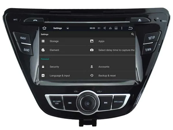 Best Android 9.0 CAR Audio DVD player FOR HYUNDAI ELANTRA 2014 gps car Multimedia head unit device receiver support DVR WIFI DAB OBD 22