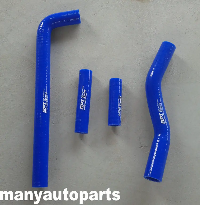 Красный для Yamaha yzf250 YZ250F YZ 250 F 02-05 03 04 WR250F 2001-2006 01 06 шланг радиатора