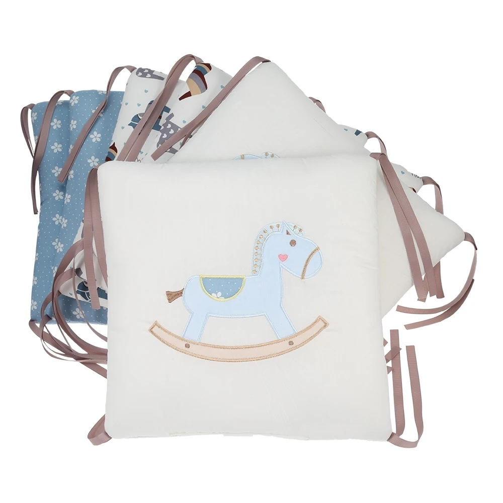 6pcsSet Baby Bed Bumper Comfortable Cartoon Printing Bumpers Bed Crib Infant Bumper Newborns Cot Protector Bedding Backrest (5)