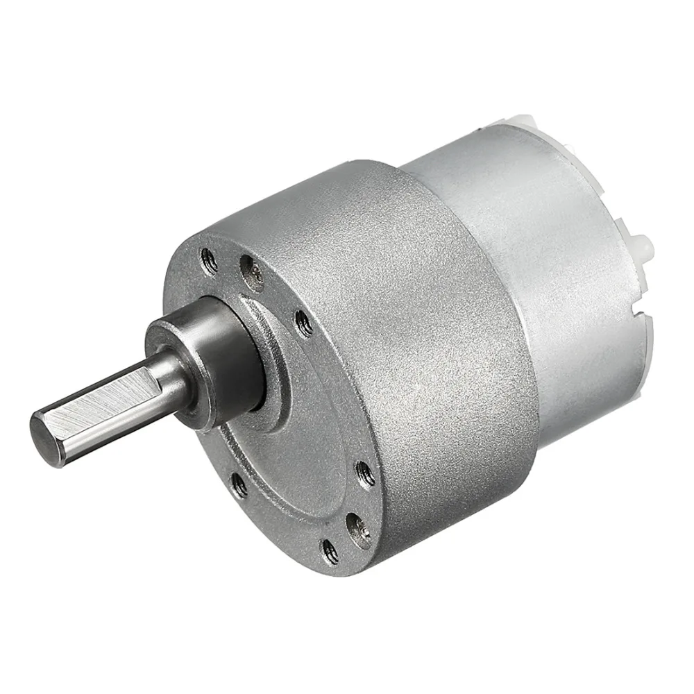 

UXCELL Good Quality 1PCS Mini DC Gear Box Electric Motor 12V 570RPM for M3,Torque High-Temperature Resistance 0.18kg.cm Loading
