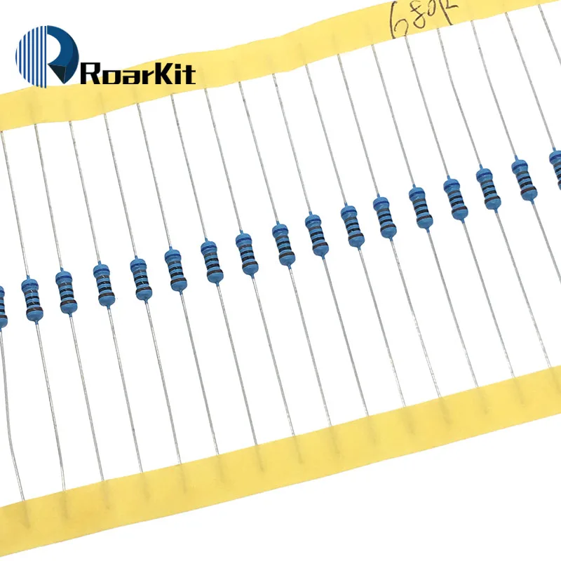 600 шт./компл. 30 видов 1/4 Вт Сопротивление 1% металлического пленочного резистора пакет Ассорти комплект 1-10 K 100K 220ohm 1 м резисторы 300 шт./компл