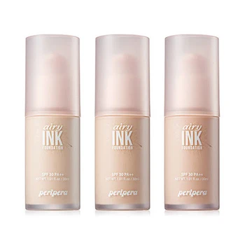 

PERIPERA Airy Ink Foundation SPF30 PA++ Face Foundation Makeup Base BB Cream Concealer Whitening Moisturizer Oil-control