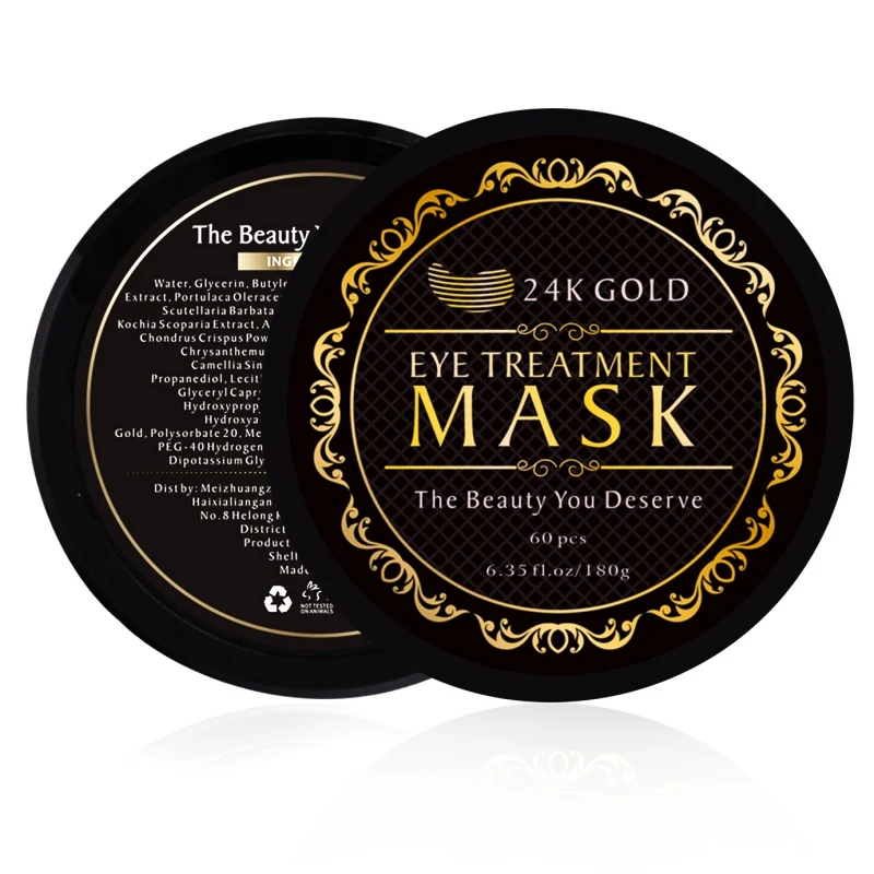 Антивозрастная Золотая коллагеновая маска для глаз для ухода за глазами 60 шт. корейские увлажняющие патчи для глаз маска для удаления темных кругов