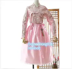 2019 Новая Модная Современная ханбок фусион ханбок корейская традиционная платье ханбок Модернизированный ханбок популярный набор подарок 2