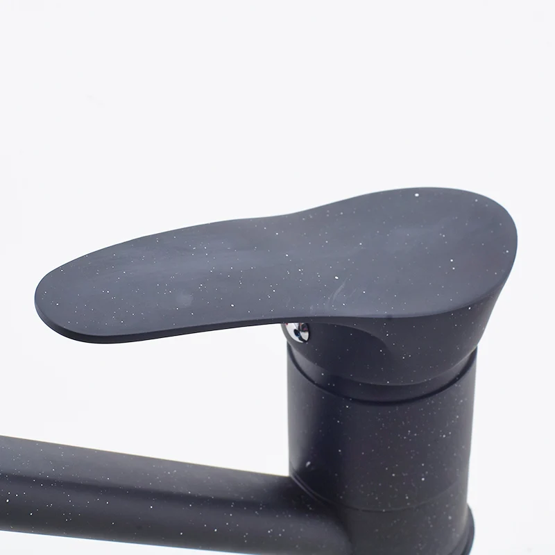 Fapully Kitchen Faucet Mixer Water-Saving Polished White Basin Mixer Brass Tap Vessel Vanity Sink Water Faucet