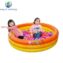 Надувной детский океан мяч бассейн 142*30 см мультфильм бассейн Детская ванна большой размер дети Piscina открытый играть Vent игрушки