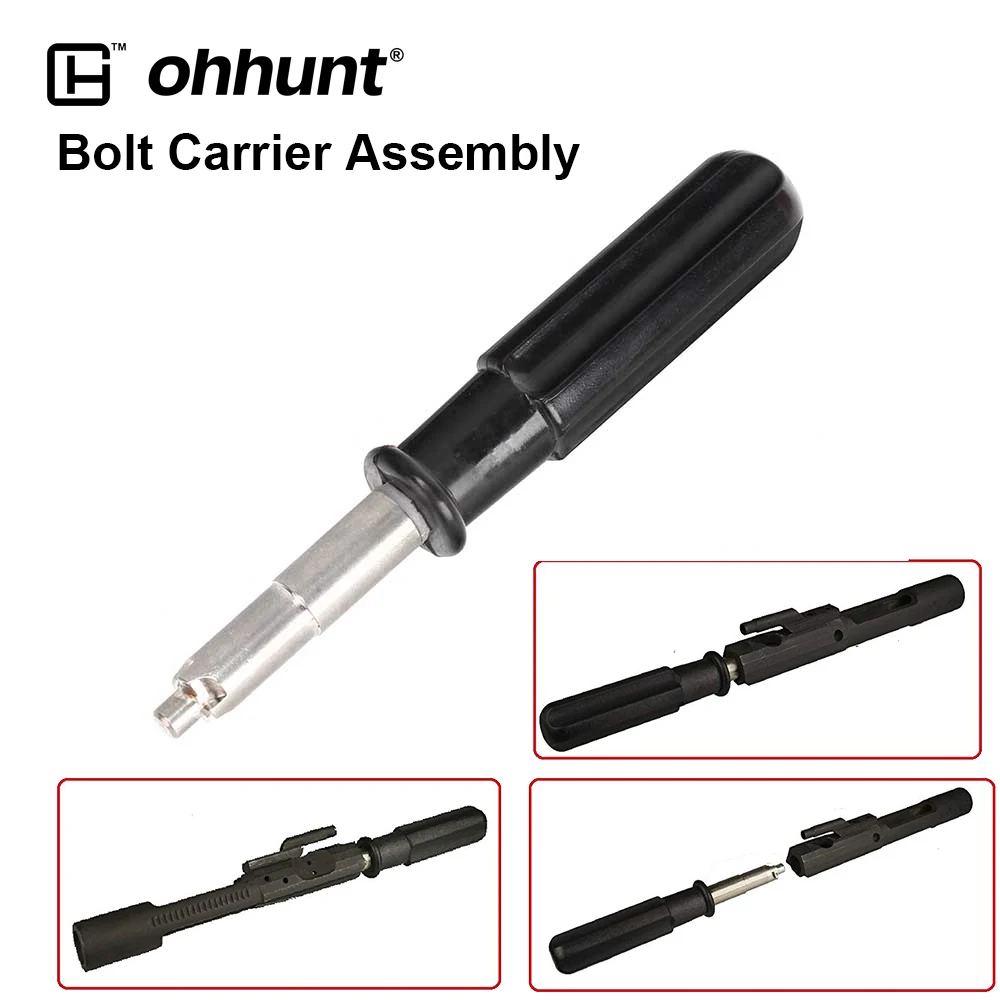 

ohhunt Tactical Cleaning Tool Steel Bolt Carrier Assembly Carbon Scraper with Brownells Scrape for Hunting AR15 M16 .223 Rifle