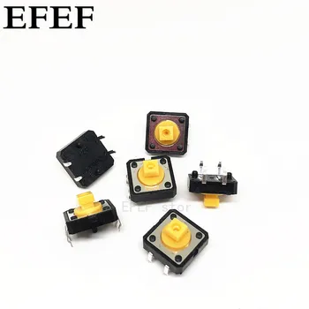 

1000pcs/lot 12*12*7.3mm band location 12 * 12 * 7.3 mm key switch tact Switch micro switch button B3F-4055