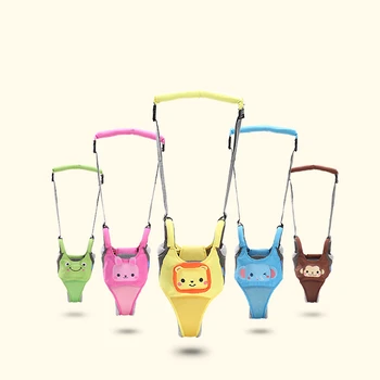 

NEW Cartoon Animal Pettern Baby Harness Backpack Kids Safety HarnessWith Cute Sound,Baby Walking Assistant,sac a dos harnais