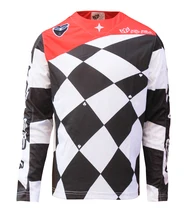 2018 Fly Peixe mens corrida é Coringa Camisa FLO amarelo/preto ATV MX mtb MX DH downhill Jersey jerseys bicicleta camisa ciclismo