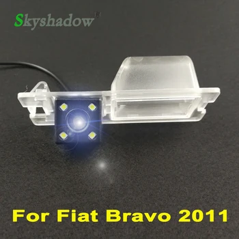 

For Fiat Bravo 2011 Car CCD 4LED Night Vision Reverse Vehicle Backup Parking Assistance Waterproof Reversing Rear View Camera