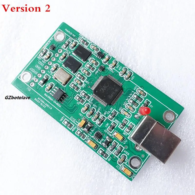 Модуль цифрового интерфейса XU208 XMOS USB интерфейс U8 Обновление версии/DAC