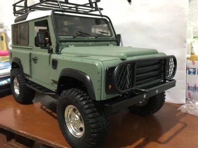 

1:10 D90 D110 RC Crawler bumper 1/10 model climbing car metal front bumper