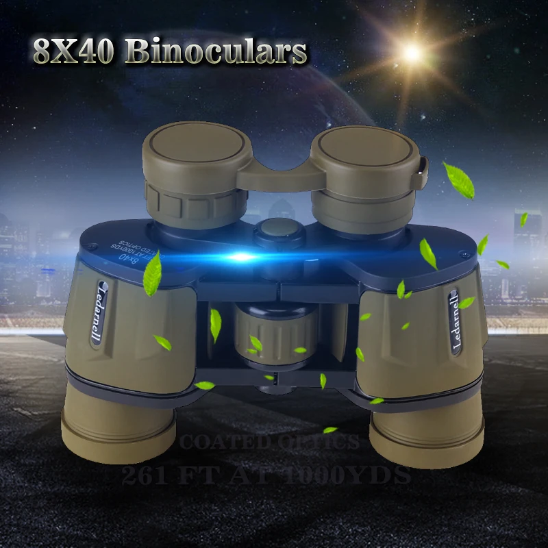 8x40 high-definition high-power night vision outdoor infrared binoculars hunting professional binoculars telescope waterproof 12x42 binocular telescope night vision high resolution non infrared waterproof anti fog case strap outdoor travel telescop