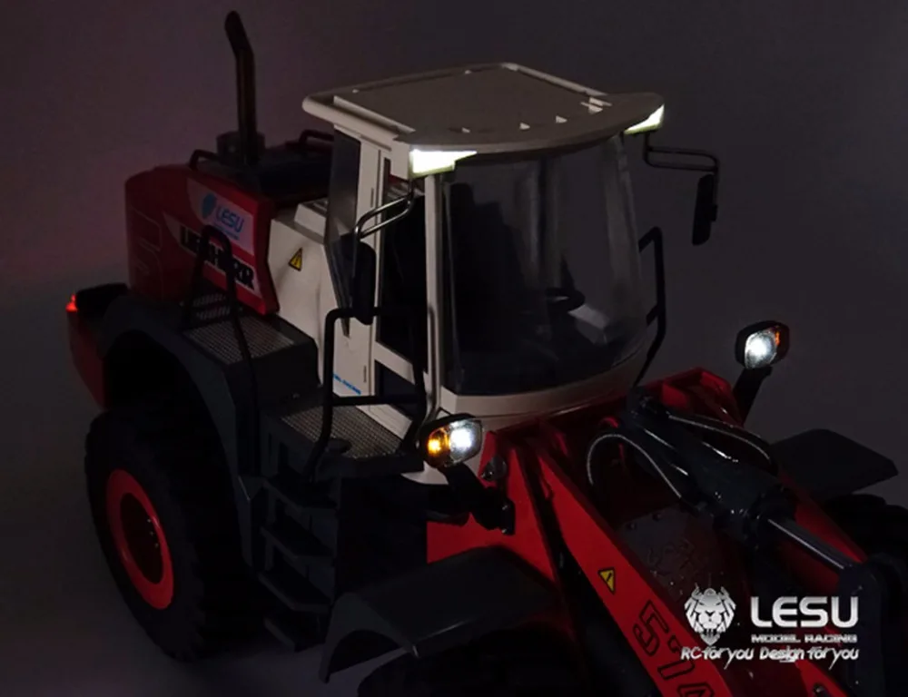 1/15 Liebherr L574 гидравлические погрузчики модели RC 4X4 уменьшением ступицы