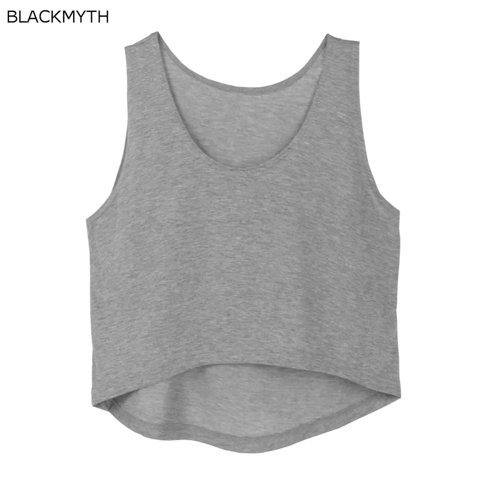 blank crop tops