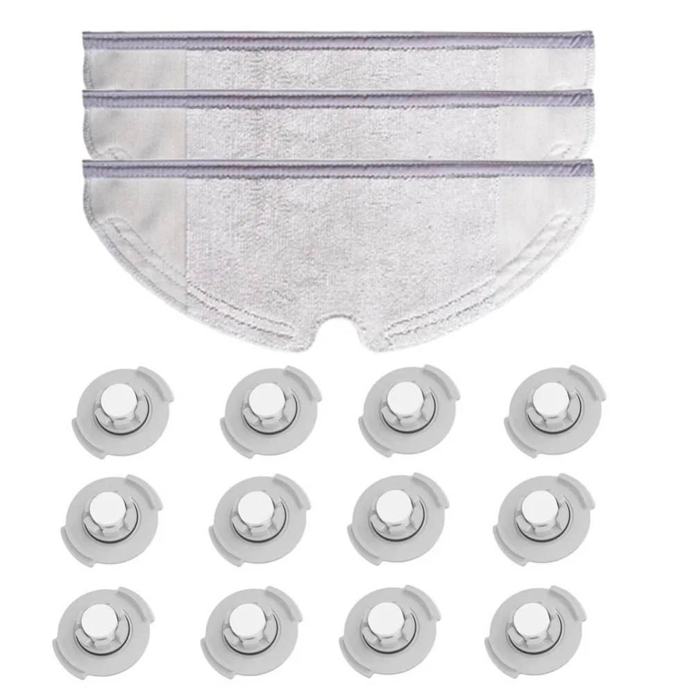 

Accessories for Xiaomi Mi Robot Roborock s50 s51 Roborock 2 Vacuum Cleaner 2 Replacement Parts 3 Mop Cloths 12 Water Tank Filter
