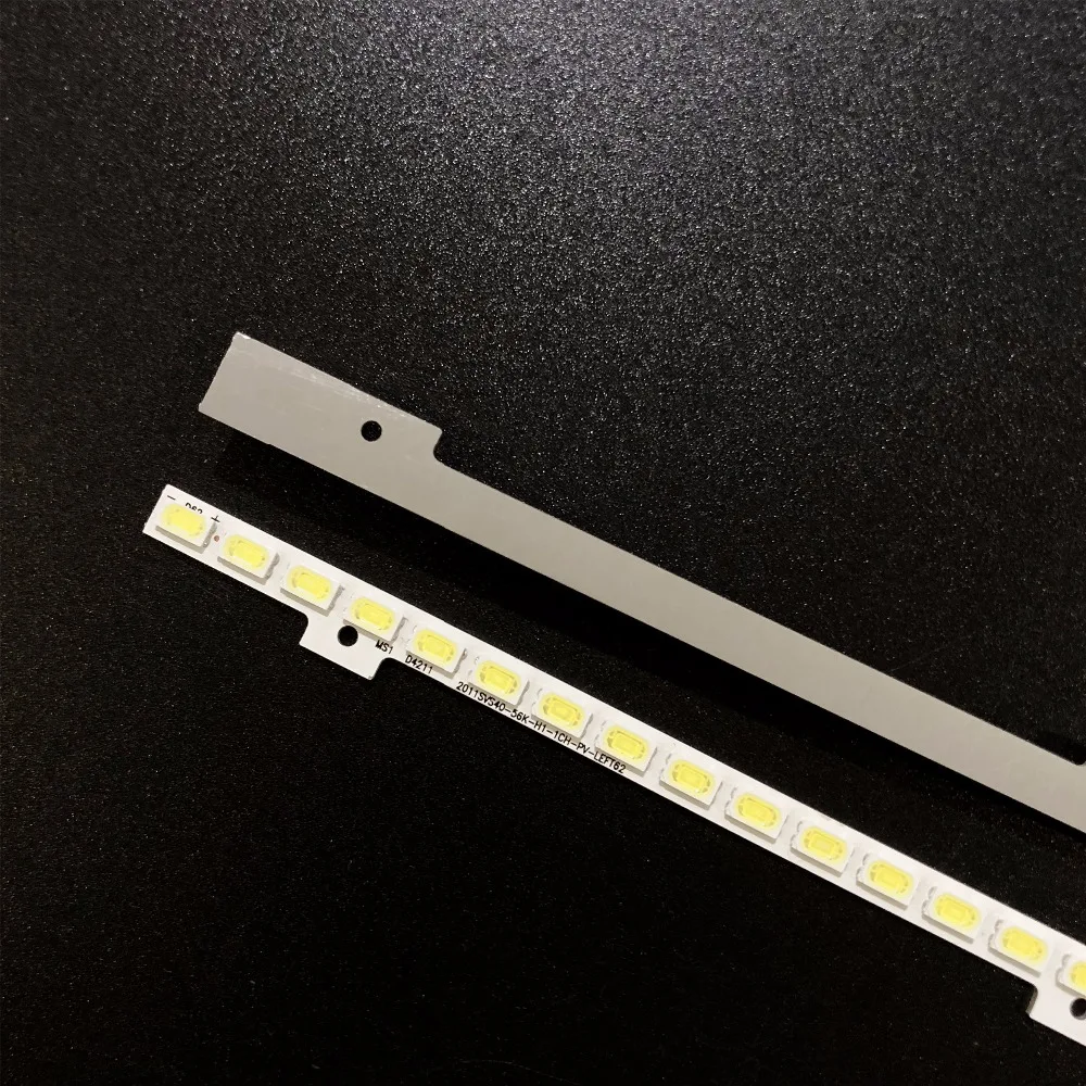  2PCS new 62LED STRIP 2011SVS40-FHD-5K6K-R 2011SVS40-FHD-5K6K-L for BN64-01639A UA40D5000PR UA46D600