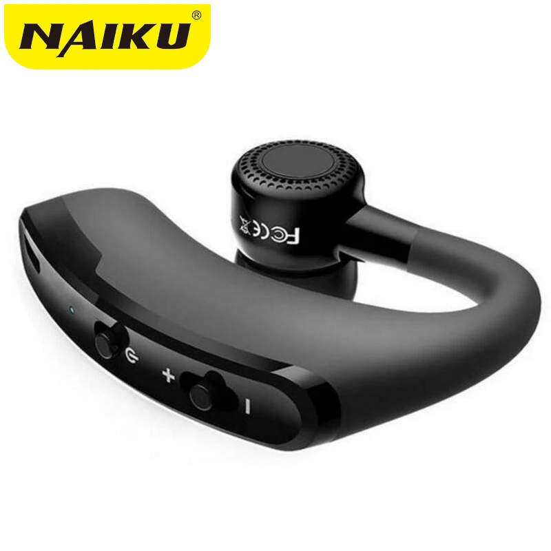 New V9 Business Bluetooth Headset Wireless Earphone Car Bluetooth V4 1 Phone Handsfree MIC Music For