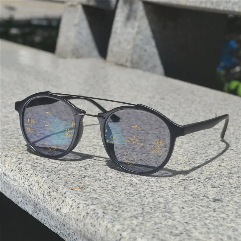 

2018 Transition Sunglasses Photochromic Reading Glasses Progressive Multifocal Reading Glasses Men Women Presbyopia Hyperopia NX