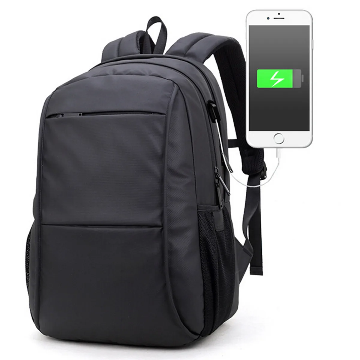 

2019 USB Charge Computer Bag IPX6 Waterproof Anti-theft 15.6 inch Notebook Laptop Backpack For Men Woman New School Bag