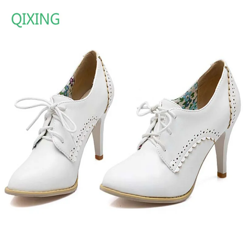 2017 Sexy font b Women b font Lace up High Heels 9cm Fashion font b Woman