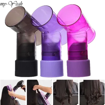 

Random color Hair Dry Diffuser Magic Wind Spin Curl Blow Dryer Roller Portable Curler Maker Professional Salon Hairstyling Tool