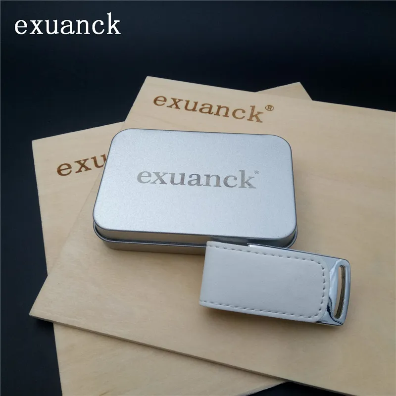 Exuanck пользовательские свадебные фотографии Кожа USB 3,0 Memory Stick флэш-накопитель 4 ГБ 8 ГБ 16 ГБ 32 ГБ 64 ГБ(более 30 шт. бесплатный логотип
