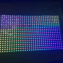 30*40 пикселей RGB Полноцветный WS2812B гибкий светодиодный пиксельный панельный светильник DC5V