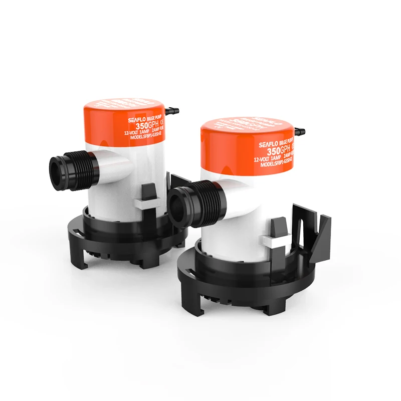 SEAFLO 12V DC Boat Bilge Pump 500 GPH Electric Marine RV Camper Water Pump